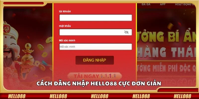 Cách đăng nhập Hello88 cực đơn giản